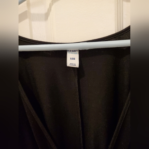 NWOT, Black swim cover up, Size L - Picture 3 of 4